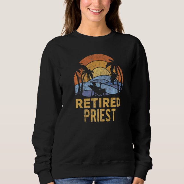 Legenden Har Gått I Pension Präst T Shirt (Framsida)