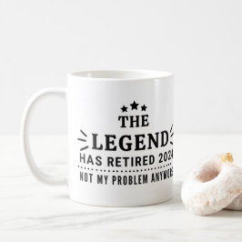 Legenden har gått tillbaka 2024. Inte min prob-Pen Kaffemugg