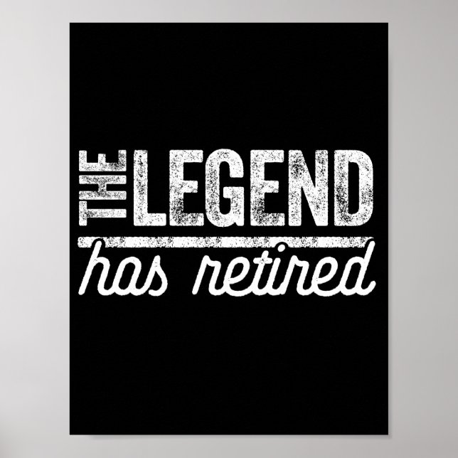 legenden har gått ur poster (Framsidan)