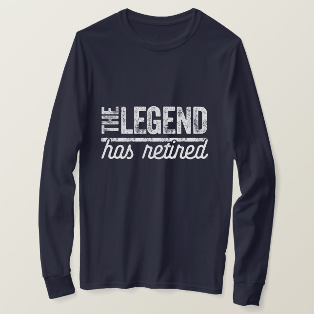 legenden har gått ur t shirt (Design framsida)