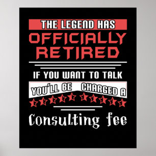 Legenden har officiellt återgått i Pension Poster