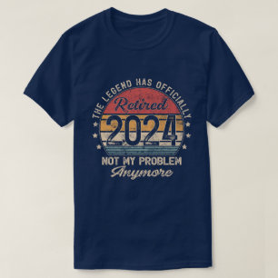 Legenden har officiellt gått i pension 2024 års vi t shirt
