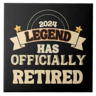 Legenden har officiellt gått i pension kakelplatta