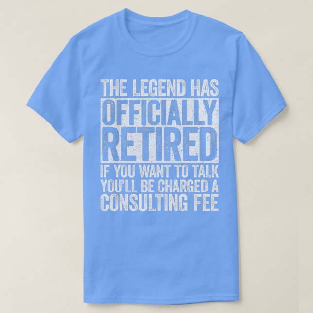 Legenden har officiellt pensionerat sig i gamla ky t shirt (Design framsida)