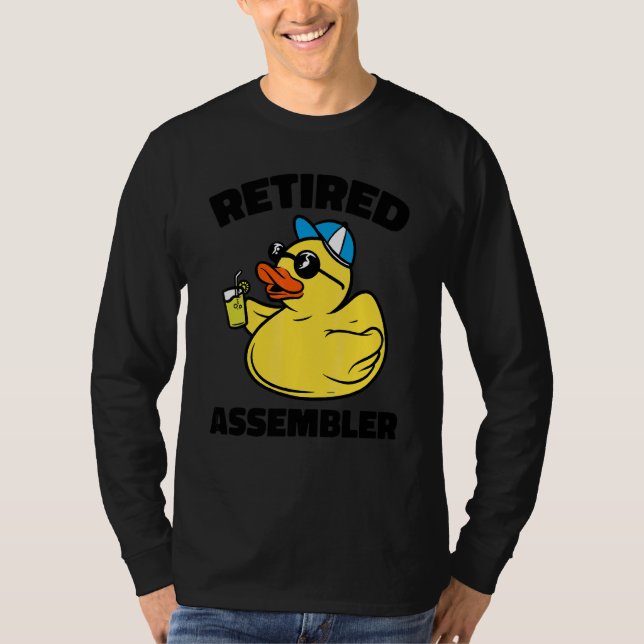 Legenden har pensionerat Assembler 1 T Shirt (Framsida)