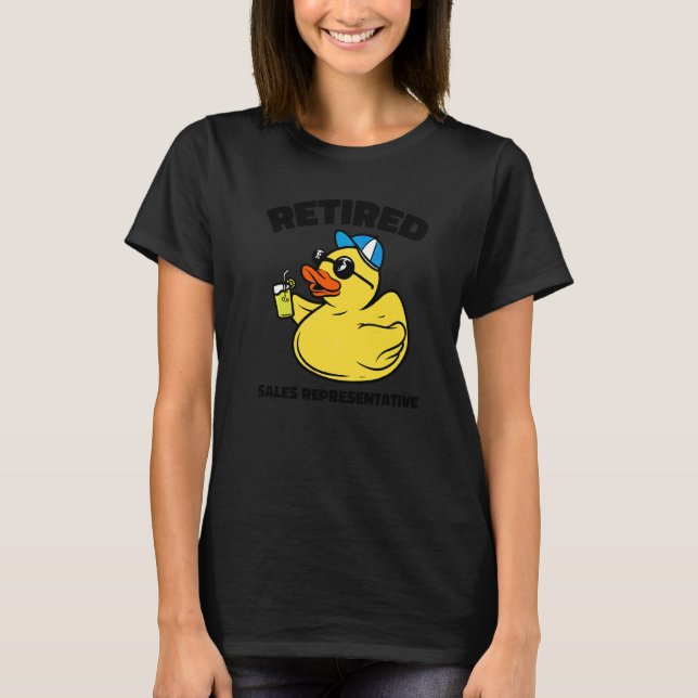 Legenden har pensionerat säljrepresentant  1 t shirt (Framsida)