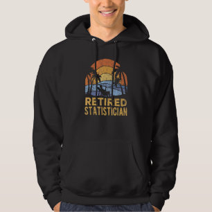 Legenden Har Pensionerat Statistiker Hoodie