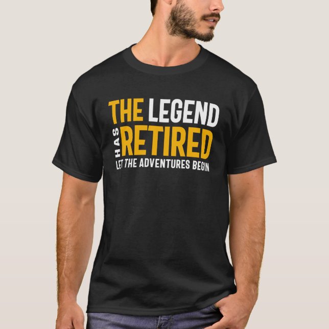 Legenden har svikit när Äventyr börjar T Shirt (Framsida)