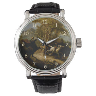 Legenden om den huvudlösa ryttarens halloween-spök armbandsur