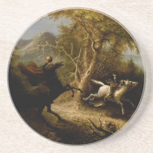 Legenden om den huvudlösa ryttarens halloween-spök underlägg (Framsidan)