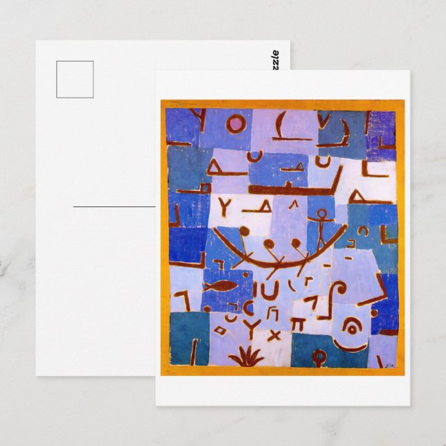Legenden om Nilen | Paul Klee | Vykort (Fram/baksida)