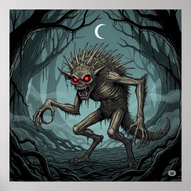 Legenden till Chupacabra Poster (Framsidan)