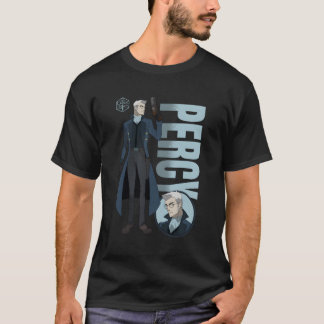 Legenden till Vox Machina Percy med Namn T Shirt