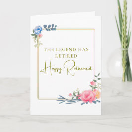 Legendens pensionärsgåva kort
