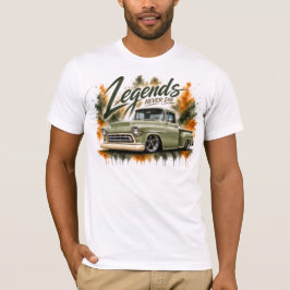 Legender Aldrig Dö Klassisk Lastbil T-Shirt