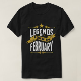 Legender är bördiga Februari Tee