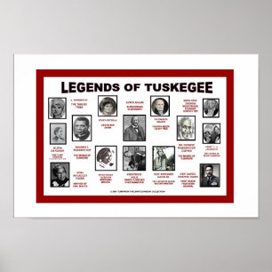 LEGENDER AV TUSKEGEE POSTER