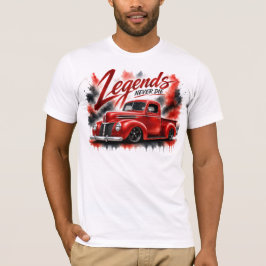 Legender Dör Aldrig Classic Truck T-Shirt