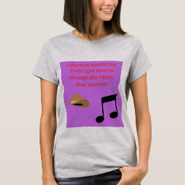 LEGENDER DÖR ALDRIG T SHIRT
