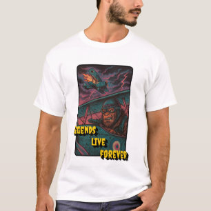 Legender lever för evigt – Bigfoot WWI-dufthaveri T Shirt