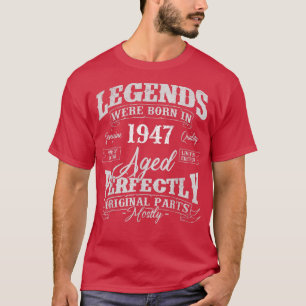 Legenderna föddes 1947 år efter födseln t shirt
