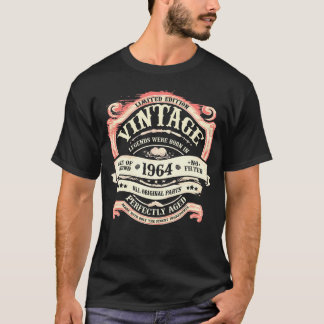 Legenderna föddes 1964, 60:e födelsedagen t shirt
