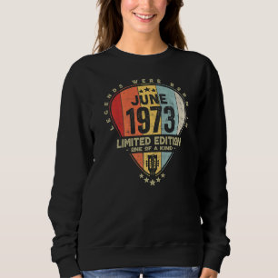 Legenderna gitarr Plektrum föddes i juni 1973 Guit T Shirt