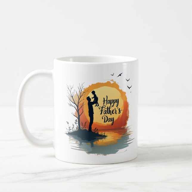 Legendingen far Figur sedan första dagen Kaffemugg (Vänster)