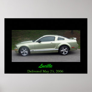 LegendlimefruktMustang 2006 GTA Poster