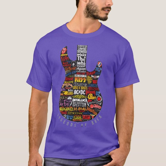 Legends Of Rock present T Shirt (Framsida)