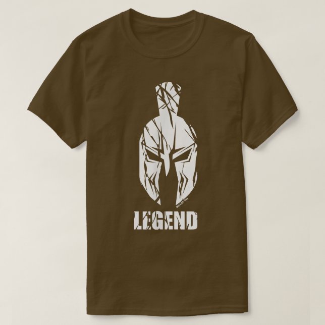 LegendSpartan Beast on Gym Motivation Fitness Sayi T Shirt (Design framsida)