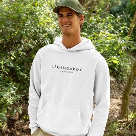 Legenpappa sedan Legendary Pappor minimalist Hoodie