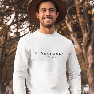 Legenpappa sedan Legendary Pappor minimalist Lång Ärmad Tröja