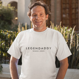 Legenpappa sedan Legendary Pappor minimalist T Shirt