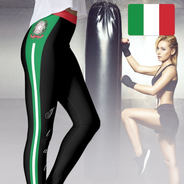 Legeringar av italien mode, patriotiska, italiensk leggings (Skapare uppladdad)