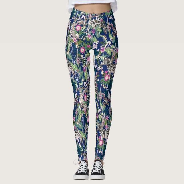 Legeringar av jungle leggings (Framsida)