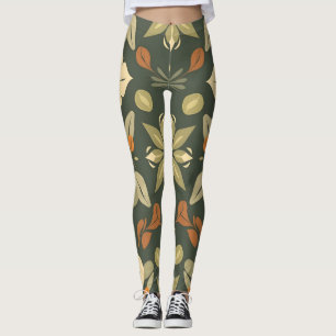 Legeringar av organisk naturlig Inslag Leggings