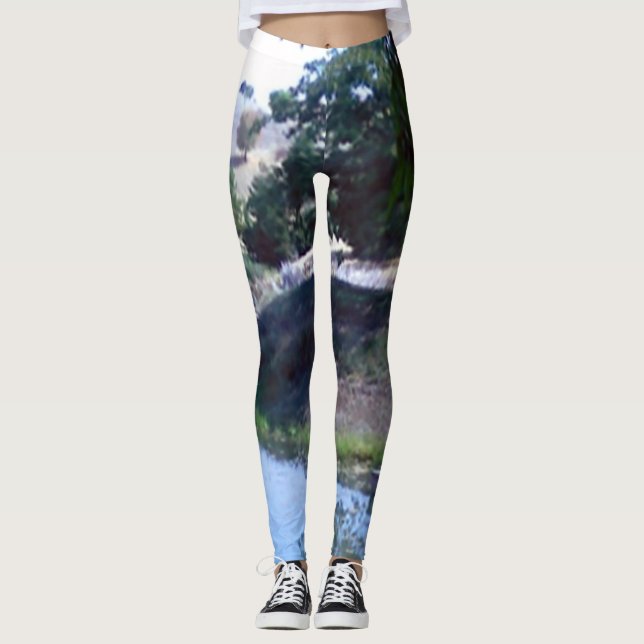 legeringar borta fiske leggings (Framsida)