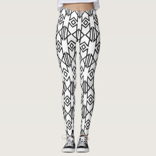 Legeringar från Aztec mönster för idrottsutövn Leggings