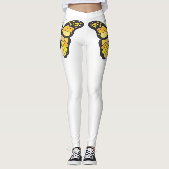 Legeringar som övertrycks leggings (Framsida)