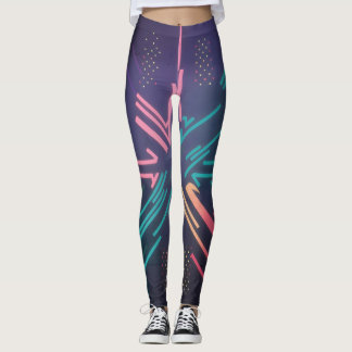 Legeringar som övertrycks leggings