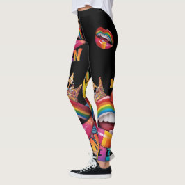 Leggage av gay pride leggings