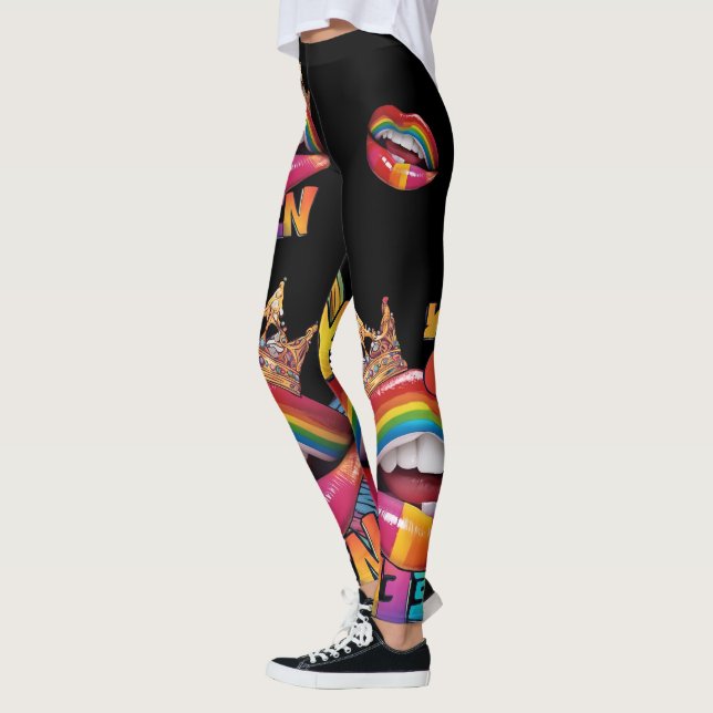 Leggage av gay pride leggings (Vänster)
