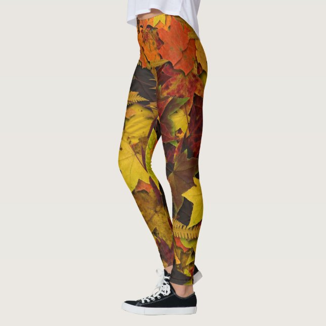 Leggage - Höst löv 1 Leggings (Vänster)