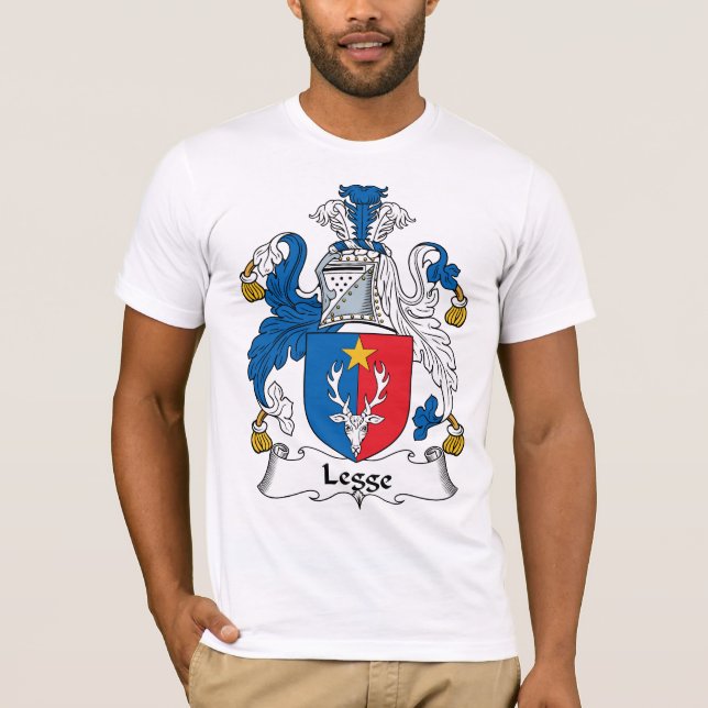 Legge familjvapensköld t shirt (Framsida)