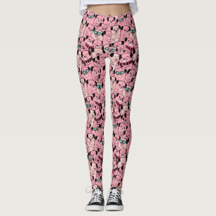 Leggering av kute Hund Mönster Leggings