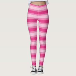 Leggering av kute, Ljus rosa, Rosa och Shock rosa Leggings