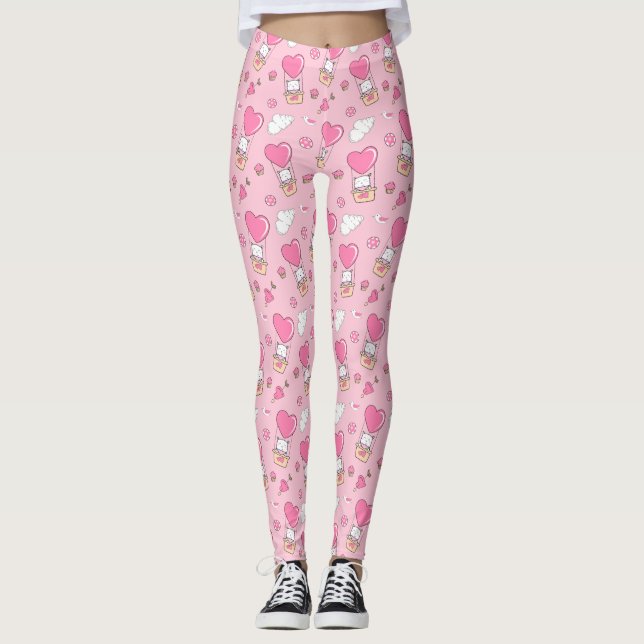 Leggering av kute Mönster Leggings (Framsida)