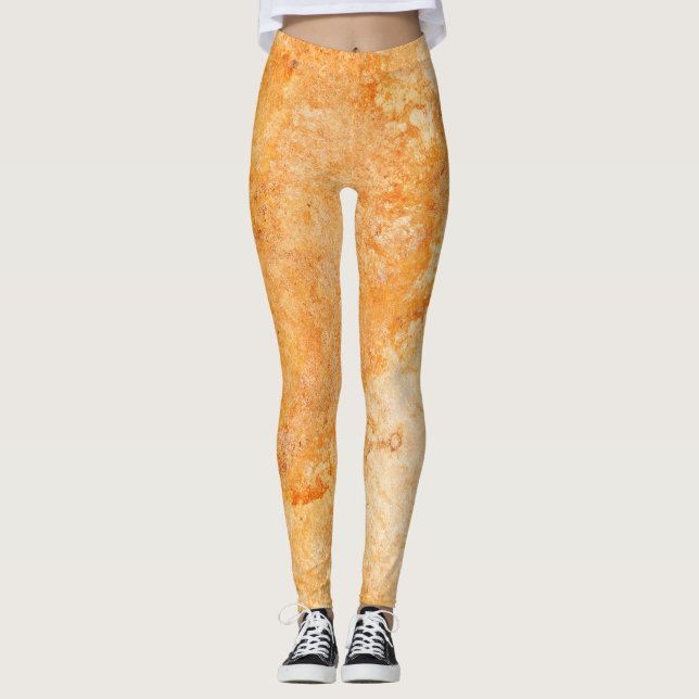 Leggering av natursten Stone Mönster Leggings (Framsida)