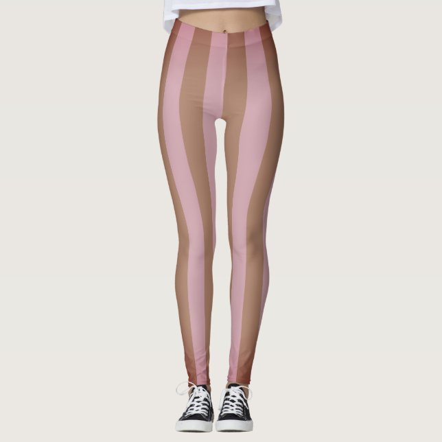 Leggering av Retro Anpassningsbar Leggings (Framsida)